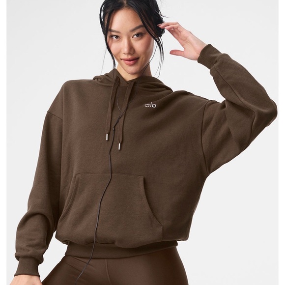 AUTHENTIC  Espresso Accolade Hoodie - Picture 2 of 2